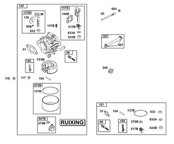 Part Location Diagram of 595070 Briggs and Stratton Jet-main